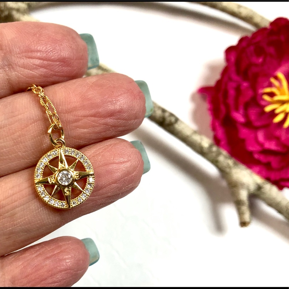 Star Necklace, Celestial, North Star, Polaris